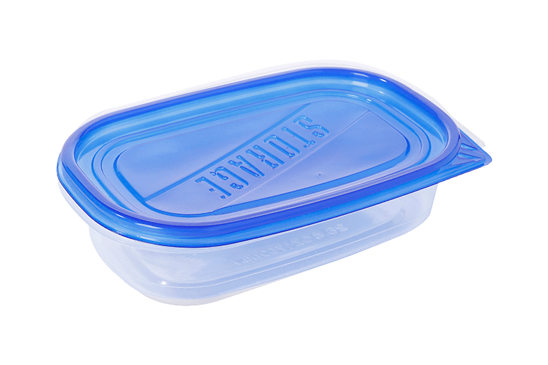 Miljövänlig Oval Food Fresh Keeping Box 750ML