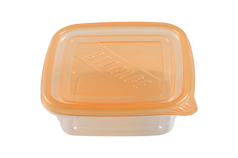 Miljövänlig Square Food Fresh Keeping Box 591ML