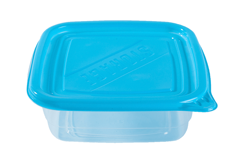 Miljövänlig Square Food Fresh Keeping Box 591ML