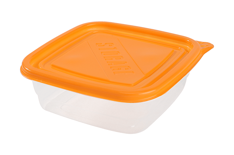 Miljövänlig Square Food Fresh Keeping Box 591ML