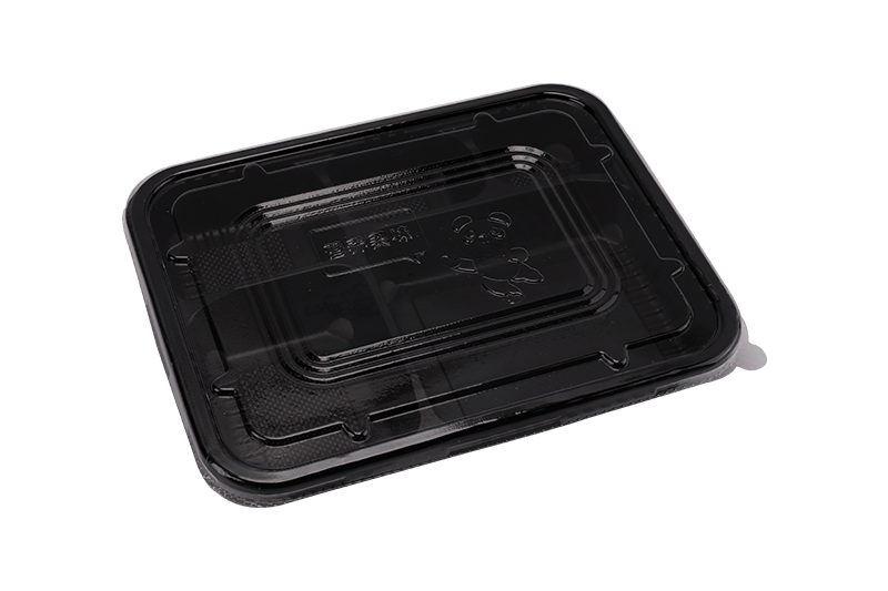 Miljövänlig Black Five Grid Lunchbox